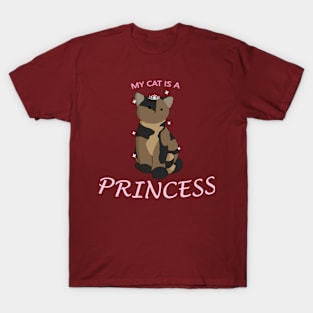 My Cat Is a Princess T-Shirt